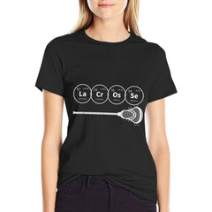 Lacrosse Periodic Table of Elements Chemistry Gift  Trendy Pattern T-Shirt