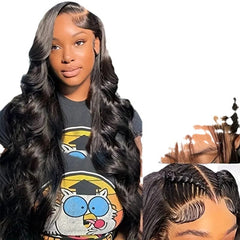 Front Lace Big Wave
