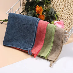 Coral Velvet Dishwashing Cloth for Table Cleaning (1pc)