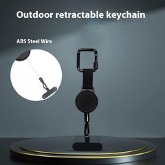 Outdoor Retractable Buckle Lanyard With Magnetic Suction