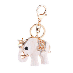 Elephant-Shaped Alloy Keychain for Ladies' Gifts