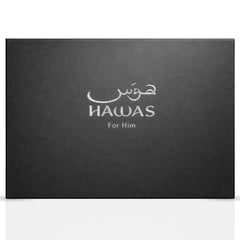 RASASI Hawas For Men Eau De Parfum Spray 100ML (3.4 Oz) - Long Lasting Arabian Perfume, Premium Perfume Men, Ideal for Special Occasions & Daily Elegance, A Bold and Captivating Fragrance