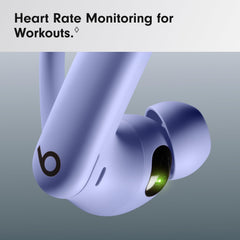 Beats Powerbeats Pro 2 - Wireless Noise Cancelling Workout Earbuds with Secure- Fit Earhooks, Up to 45-Hour Battery with Charging Case, Sweat & Water Resistant, Heart Rate Monitoring - Electric Orange