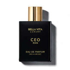 Bellavita Luxury G.O.A.T. Eau de Parfum | 100 ml (3.4 fl.oz.) | Perfume for Men | Citrus, Bergamot, Patchouli, and Vetiver Notes | Long Lasting Men's Fragrance | Gift for father's Day