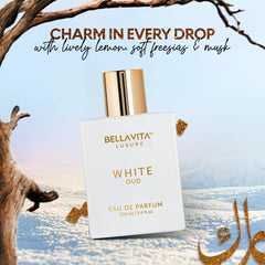 Bellavita Luxury Honey Oud Eau de Parfum | 100 ml (3.4 fl.oz.) | Perfume for Men and Women | Sweet Honey, Bergamot, Oud, and Amber Notes | Women's Day Special