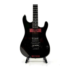 The Complete Mötley Crüe Album Cover Miniature Guitar Set – All 4 Official Mini Guitar Designs