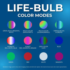 Life-Bulb Color LED Inground 1.5" Nicheless Pool Light (100ft Cord) | Replaces Pentair GloBrite | Lifetime Replacement Program