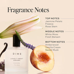 DIME Beauty 7 Summers Perfume for Women - Sweet Floral Eau de Toilette with Bergamot, Vanilla Orchid and Coconut, Clean, Vegan, Cruelty-Free Fragrance, 1.7 oz / 50 ml
