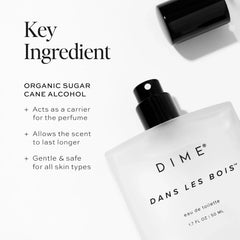 DIME Beauty 7 Summers Perfume for Women - Sweet Floral Eau de Toilette with Bergamot, Vanilla Orchid and Coconut, Clean, Vegan, Cruelty-Free Fragrance, 1.7 oz / 50 ml