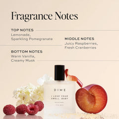 DIME Beauty 7 Summers Perfume for Women - Sweet Floral Eau de Toilette with Bergamot, Vanilla Orchid and Coconut, Clean, Vegan, Cruelty-Free Fragrance, 1.7 oz / 50 ml