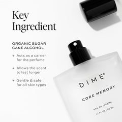 DIME Beauty 7 Summers Perfume for Women - Sweet Floral Eau de Toilette with Bergamot, Vanilla Orchid and Coconut, Clean, Vegan, Cruelty-Free Fragrance, 1.7 oz / 50 ml