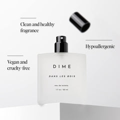 DIME Beauty 7 Summers Perfume for Women - Sweet Floral Eau de Toilette with Bergamot, Vanilla Orchid and Coconut, Clean, Vegan, Cruelty-Free Fragrance, 1.7 oz / 50 ml