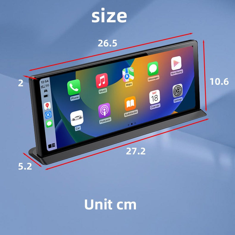 11.3 Inch Center Console Dashcam