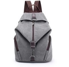 College Style Canvas Backpack and Tote Bag