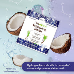 Coconut Oil Teeth Whitening Strips