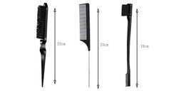 Household Fluff Comb 3-Piece Set