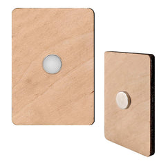 Garden Gnomes Decorative Eco Wood Magnets Set of 6 by G. Debrekht - Easter Spring Decor - 8090030G-S6