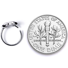 20G 5/16 Scary Boo Ghost Halloween Nose Hoop