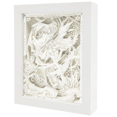 Creative Paper Cut Light with 3D Frame for Gifts