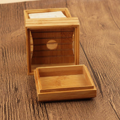 Eco-Friendly Bamboo Soap Dish and Rack for Home Use