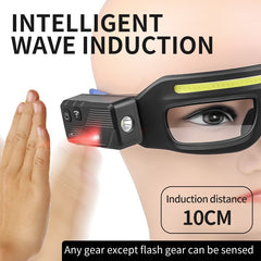 Multi-functional Glasses Headlamp with Type-C Charging