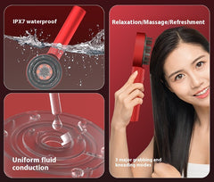 Household Red & Blue Light Massage Hair Comb