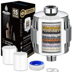 15-Level Shower Filter Water Purifier