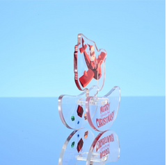 Acrylic Wobble Figure with Laser Color Window Decor