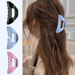 Women's Simple Pure Color French Hair Grip