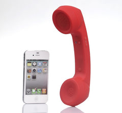 Retro Wired Phone Handset for Mobile Devices