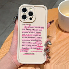 Love Definition Art Phone Case for iPhone