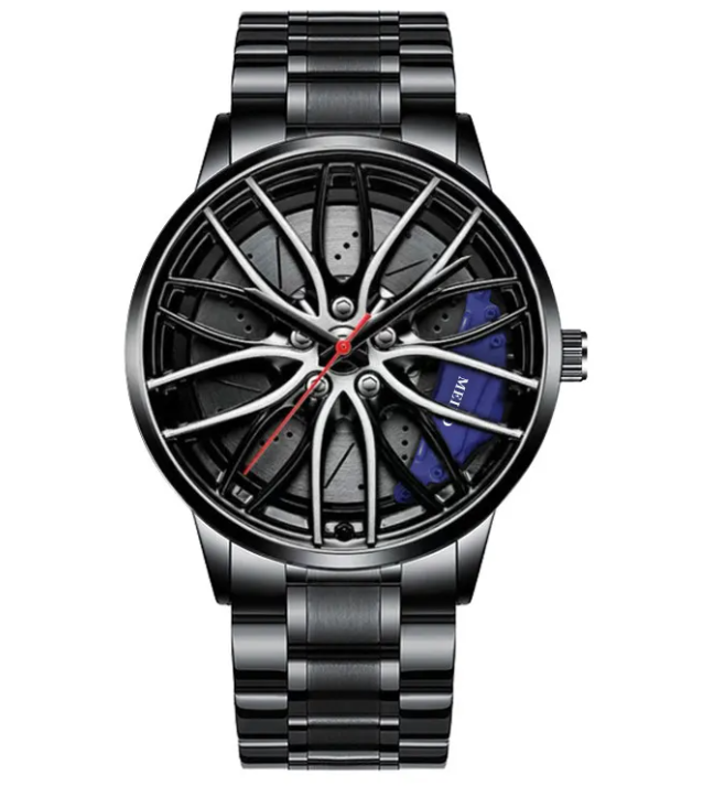 Men's Automatic Wheel-Style Watch
