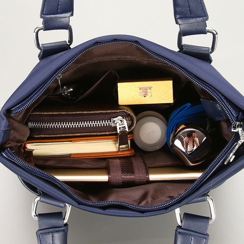 Oxford Cloth Handbag and Briefcase Combo