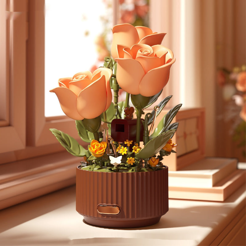 Preserved Flower Building Blocks Light Model