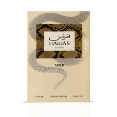 RASASI Hawas For Men Eau De Parfum Spray 100ML (3.4 Oz) - Long Lasting Arabian Perfume, Premium Perfume Men, Ideal for Special Occasions & Daily Elegance, A Bold and Captivating Fragrance