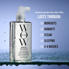 COLOR WOW Dream Coat Supernatural Spray, Anti-Humidity Frizz Control and Heat Protectant for Glassy, Shiny Hair