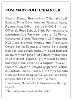 AROMATICA Rosemary Root Enhancer