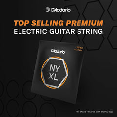 D'Addario NYXL1046 NYXL Electric Guitar Strings, 10-46 Regular Light