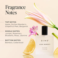 DIME Beauty 7 Summers Perfume for Women - Sweet Floral Eau de Toilette with Bergamot, Vanilla Orchid and Coconut, Clean, Vegan, Cruelty-Free Fragrance, 1.7 oz / 50 ml