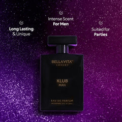 Bellavita Luxury G.O.A.T. Eau de Parfum | 100 ml (3.4 fl.oz.) | Perfume for Men | Citrus, Bergamot, Patchouli, and Vetiver Notes | Long Lasting Men's Fragrance | Gift for father's Day