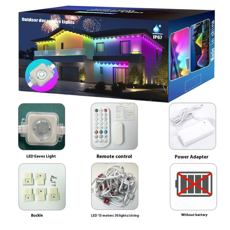 Outdoor Eaves String Lights