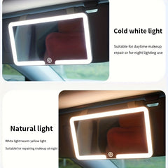 LED Car Mirror