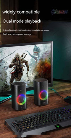 RGB Bluetooth Desktop Speaker