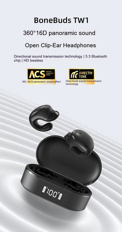 Clip-on Bluetooth Headset