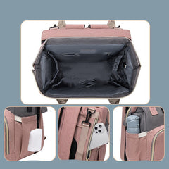 Multifunctional Baby Crib Diaper Backpack