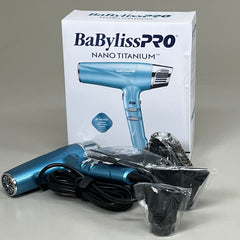 BaBylissPRO Nano Titanium Professional 1875w Blow Dryer 2X Ion High Performance
