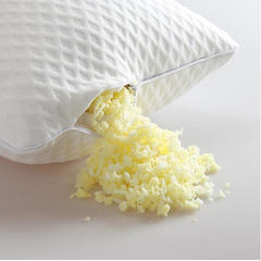 Silk Memory Foam Neck Support Pillow