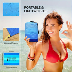 Waterproof Beach Mat - Sandproof Portable Outdoor Blanket