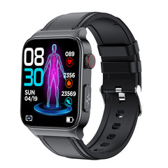 2022 E500 Smart Blood Sugar Watch with ECG & PPG