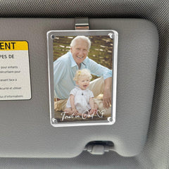 Automotive Magnetic Sun Louver Picture Frame